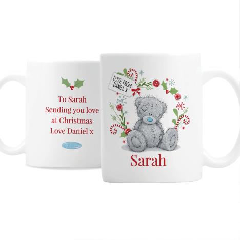 Personalised Me to You Bear Christmas Mug £10.99